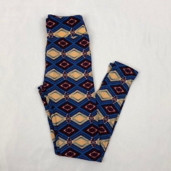 LuLaRoe Pants - LuLaRoe Aztec Print Leggings, One Size